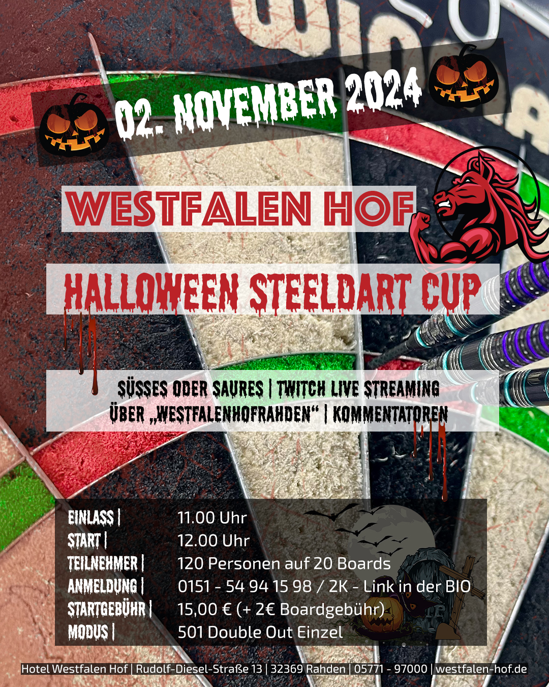 Halloween Steeldart Cup 2024